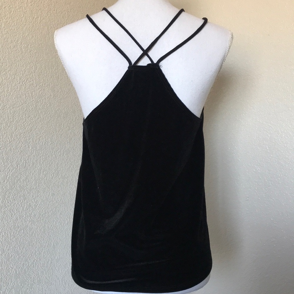 Snap Velvet Tank Top - Picture 3 of 4